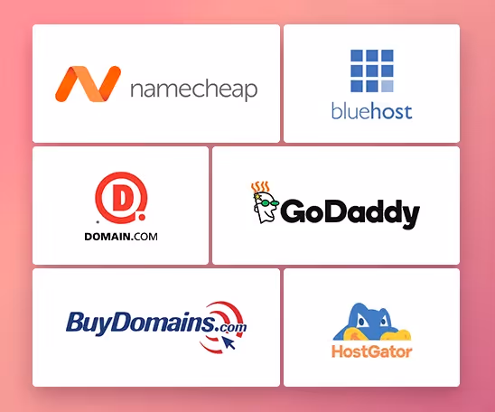 Domain registrar providers