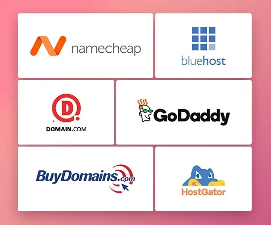 Domain registrars